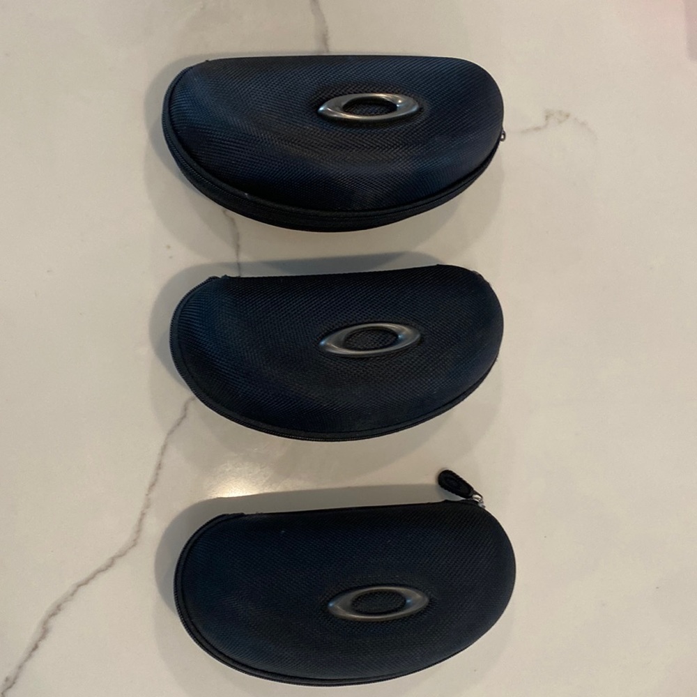 3 Oakley Sunglass Cases
